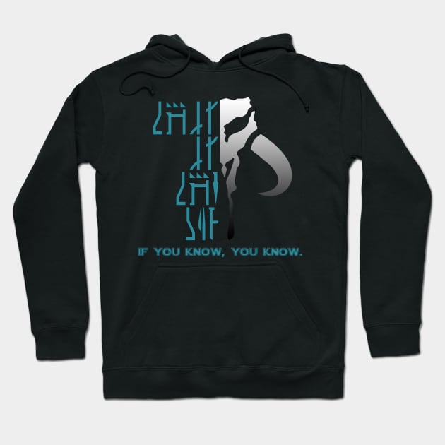 Mandalorian Saying: this is the way Hoodie by The Lost Flix